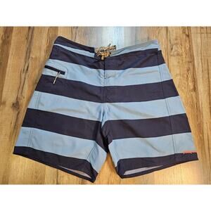 Patagonia Printed Wavefarer Board Shorts Men's Size 35 50+UPF Quick Dry